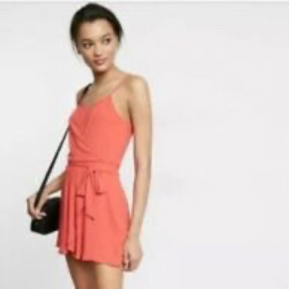 Express Orange Romper